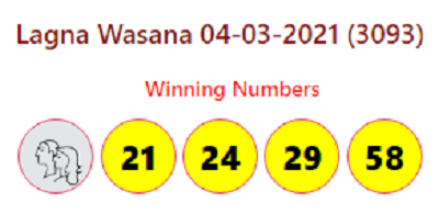 Lagna Wasana 04-03-2021 (3093)